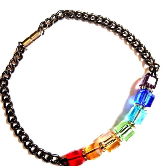 RAINBOW PRIDE BEADED BRACELET - Picture 3 of 8